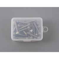 エスコ M5 x 10mm 六角穴付ボルト(ステンレス製/37本) EA949MB-510 1セット(370本:37本×10パック)（直送品）