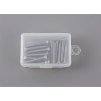 エスコ M5 x 8mm 六角穴付鍋頭ボルト(ステンレス製/16本) EA949MF-508 1セット(160本:16本×10パック)（直送品）