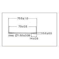 エスコ クリーニングスティック(250本) EA109DY-10 1セット(2500本:250本×10袋)（直送品）