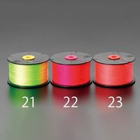 エスコ φ0.8mmx270m 蛍光水糸(オレンジ) EA628AS-23 1セット(10個)（直送品）
