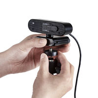 Webカメラ用スタンド WEBカメラ用アームクリップスタンド UCAM-DSCLP30BK 1個 エレコム