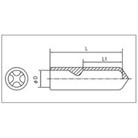 エスコ [中・大]リングスリーブ用 絶縁キャップ(50個) EA538MD-12A 1セット(500個:50個×10セット)（直送品）