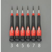 エスコ T8x30mm [Hexlobe]ドライバー(精密用) EA552FD-8 1セット(15本)（直送品）