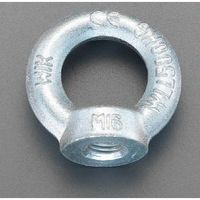 エスコ M10 アイナット(電気亜鉛メッキ) EA638SS-3 1セット(40個)（直送品）