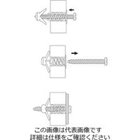 エスコ 3ー26mm ボードプラグ(10本) EA947B-10K 1セット(100本:10本×10袋)（直送品）