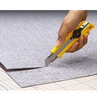 エスコ カッターナイフ(替刃10枚付セット) EA589CD-10 1セット(10セット:1セット×10組)（直送品）