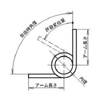 エスコ 6x0.6mm/4巻/ 90°トーションバネ(左右各1) EA952SH-607 1セット(10パック)（直送品）