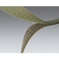 エスコ 20mmx5m 片面ファスナー雄・雌セット(縫製用・OD色) EA944M-205 1セット(4巻)（直送品）