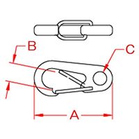 エスコ 33.7mm ミニスナップ(ステンレス製) EA638GK-4 1セット(15個)（直送品）