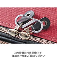 エスコ 50x22mm Sカンスナップ(ステンレス製/シルバー) EA638AD-82 1セット(15本)（直送品）