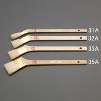 エスコ 25mm 目地用刷毛(羊毛) EA109HN-32A 1セット(10本)（直送品）