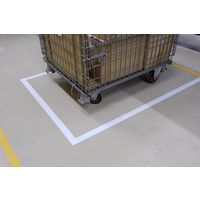 ダイヤテックス 耐久ラインテープ 白 幅50mm×長さ50m TL-15-WH 1巻