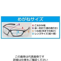 エスコ 保護めがね(ファイアー・屋内外用) EA800CM-5 1セット(10個)（直送品）