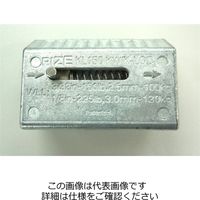 エスコ 2.5ー3.0mm ワイヤーロープクリップ(亜鉛製) EA628SE-22 1セット(15個)（直送品）