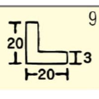 エスコ 20x20x 450mm コーナーガード(粘着付) EA983FJ-9 1セット(15個)（直送品）