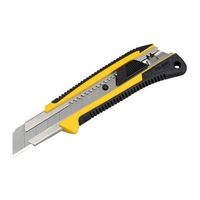 エスコ 190mm カッターナイフ(ソフトグリップ) EA589AT-27 1セット(10個)（直送品）