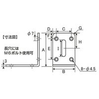 エスコ 60x60x 40mm ワイドアングル(ステンレス製) EA951EF-52 1セット(10個)（直送品）