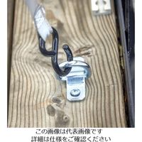 エスコ 38.1 mm ウォール金具 EA638BT-12 1セット(15個)（直送品）