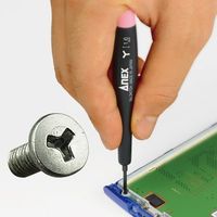 エスコ Y型/1.6x114mm ドライバー(精密用) EA552EG-11 1セット(10本)（直送品）