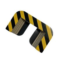 エスコ 150mm 台車用ストッパー(黄・黒/2個) EA979CB-4 1セット(6個:2個×3セット)（直送品）