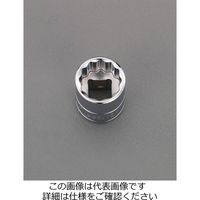 エスコ 3/8”DRx18mm ソケット EA617DJ-118 1セット(15個)（直送品）