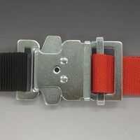 エスコ 30mm ジョイントバックル(スチール製) EA628RP-130 1セット(10個)（直送品）