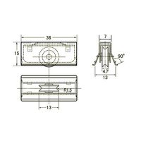 エスコ 8 ー10mm 戸車(アミ戸用/2個) EA986RJ-2 1セット(20個:2個×10袋)（直送品）