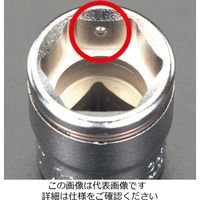 エスコ 1/4”DRx10mm ナットグリップソケット EA618AM-10 1セット(10個)（直送品）