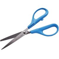 エスコ 175mm 事務用はさみ(ステンレス製) EA540HA-6A 1セット(15本:1本×15丁)（直送品）