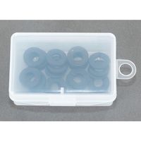 エスコ M5 平ワッシャー(ステンレス/黒色/ISO/35枚) EA949LX-1305 1セット(1050枚:35枚×30袋)（直送品）