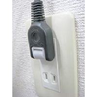 エスコ AC125V/15Ax 1m 延長コード(黒) EA815GM-12A 1セット(10本:1本×10個)（直送品）