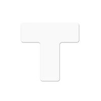 エスコ T型 マーカー(高耐久/白/2枚) EA944SJ-111 1セット(20枚:2枚×10セット)（直送品）