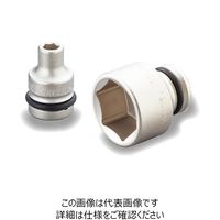 エスコ 1/2”DRx21mm インパクトソケット EA164MB-21 1セット(10個)（直送品）