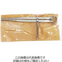 エスコ 200mm インサイドキャリパー(スプリング付) EA725KM-58 1セット(3個)（直送品）