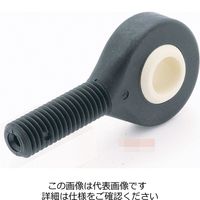 エスコ M10xP1.25 ロッドエンド(雄ねじ) EA966DZ-14 1セット(10個)（直送品）