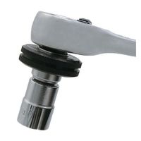 エスコ 1/4”DR クイックスピンナー EA618HF-2 1セット(10個)（直送品）