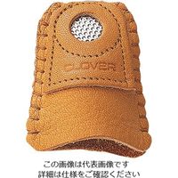 エスコ [L] シンブル(ソフトレザー製) EA916JK-63 1セット(10パック)（直送品）