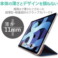 iPad Air (M2) 11インチ/第5世代 ケース 2アングル 背面クリア TB-A20MWVNV エレコム 1個