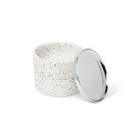 アントレックス Umbra テソラ テラゾボックス 幅130×奥行130×高さ110mm グレイ/マルチ 210144031180 1個（直送品）