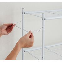 平安伸銅工業 タオル掛け付きランドリーラック　TLR-1　1セット(5個)（直送品）