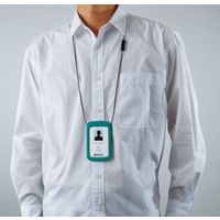 コクヨ IDカードホルダー wemo ブルーグリーン NM-WES196BG 1セット（2個入）