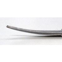 エスコ 90mm はさみ(精密・反り刃/ステンレス製) EA540ME-27 1セット(10本:1本×10個)（直送品）