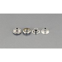 エスコ 5/8”(15.9mm) ホック(ステンレス製/10組) EA576LS-22B 1セット(100組:10組×10袋)（直送品）