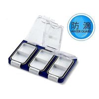 エスコ 115x73x18mm 小物箱 EA508K-22 1セット(10個)（直送品）