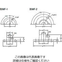 オムロン ルーズ・フランジ MFー1D=8 1セット(6個)（直送品）