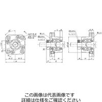 日本精工 サポートユニット 固定側(丸型) WBK08ー11C 1個（直送品）