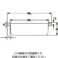 大日ハンソー ピボテッドバケット(耐熱用) PBー430 1個（直送品）