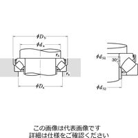 日本精工 スラスト自動調心ころ軸受 29418E 1個（直送品）
