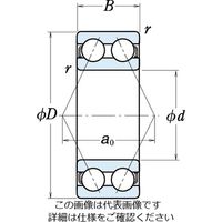 日本精工 複列アンギュラ玉軸受 5312 1個（直送品）
