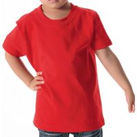 キャブ 5.6オンス ハイクオリティーTシャツ(キッズ) 150 レッド 500102C 1セット(3入)（直送品）